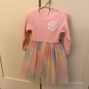 Petite Hailey Pink Tutu dress